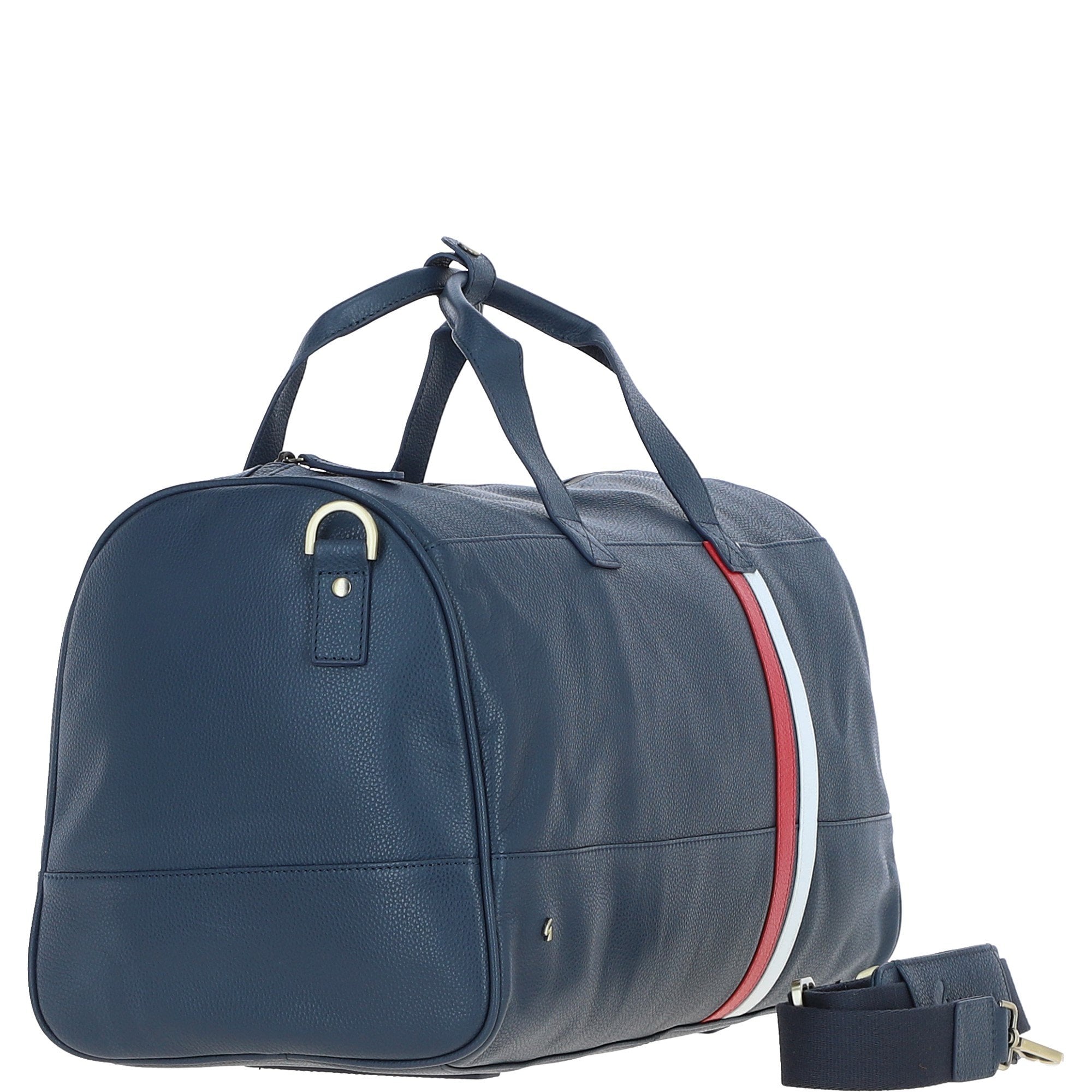 Gabicci Leather Holdall Navy: GB-64955
