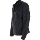 Ashwood Premium Leather Mens Vintage Biker Jacket Black: AWM-N2