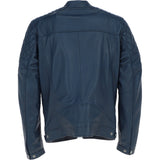 Ashwood Premium Leather Mens Vintage Biker Jacket Navy: AWM-N2