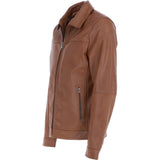 Ashwood Leather Brando Jacket Tan: AMJ-91