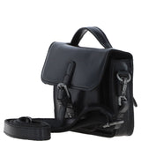 Ashwood Leather Mini Crossbody Satchel Bag Black: P-61
