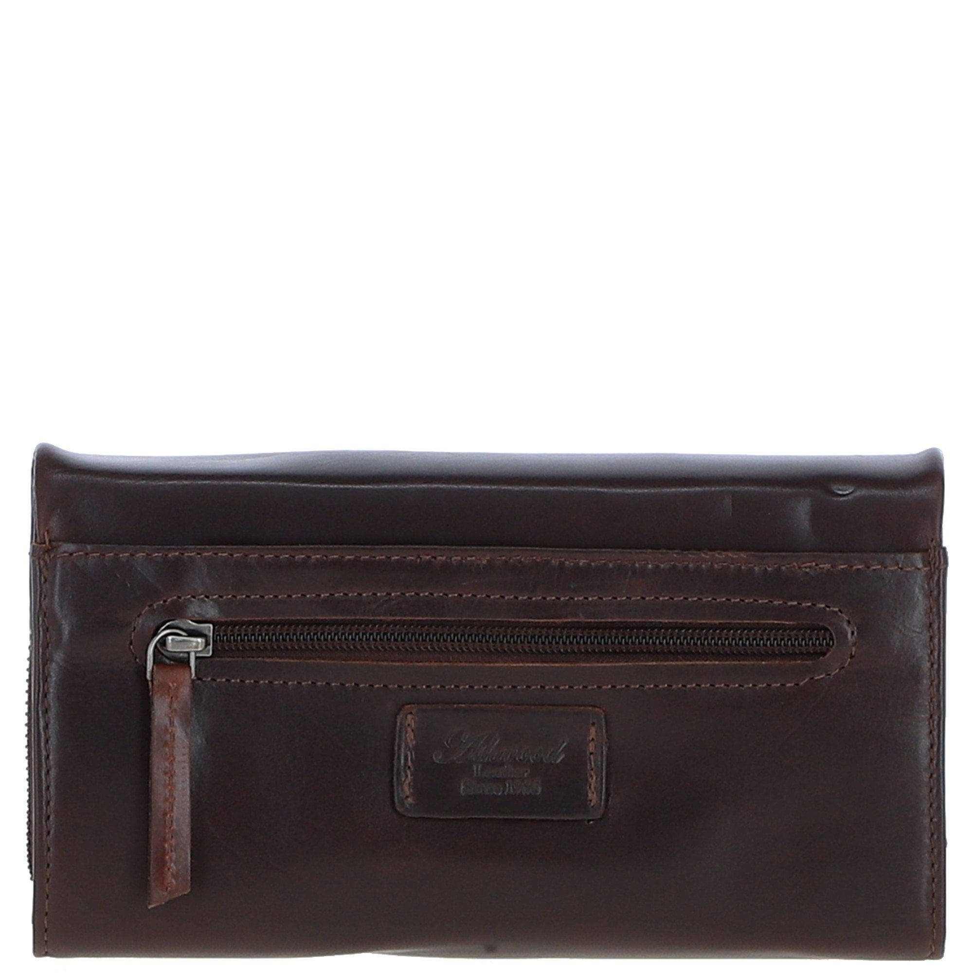 Ashwood Leather Detachable Strap Crossbody Clutch Purse Brandy: P-64