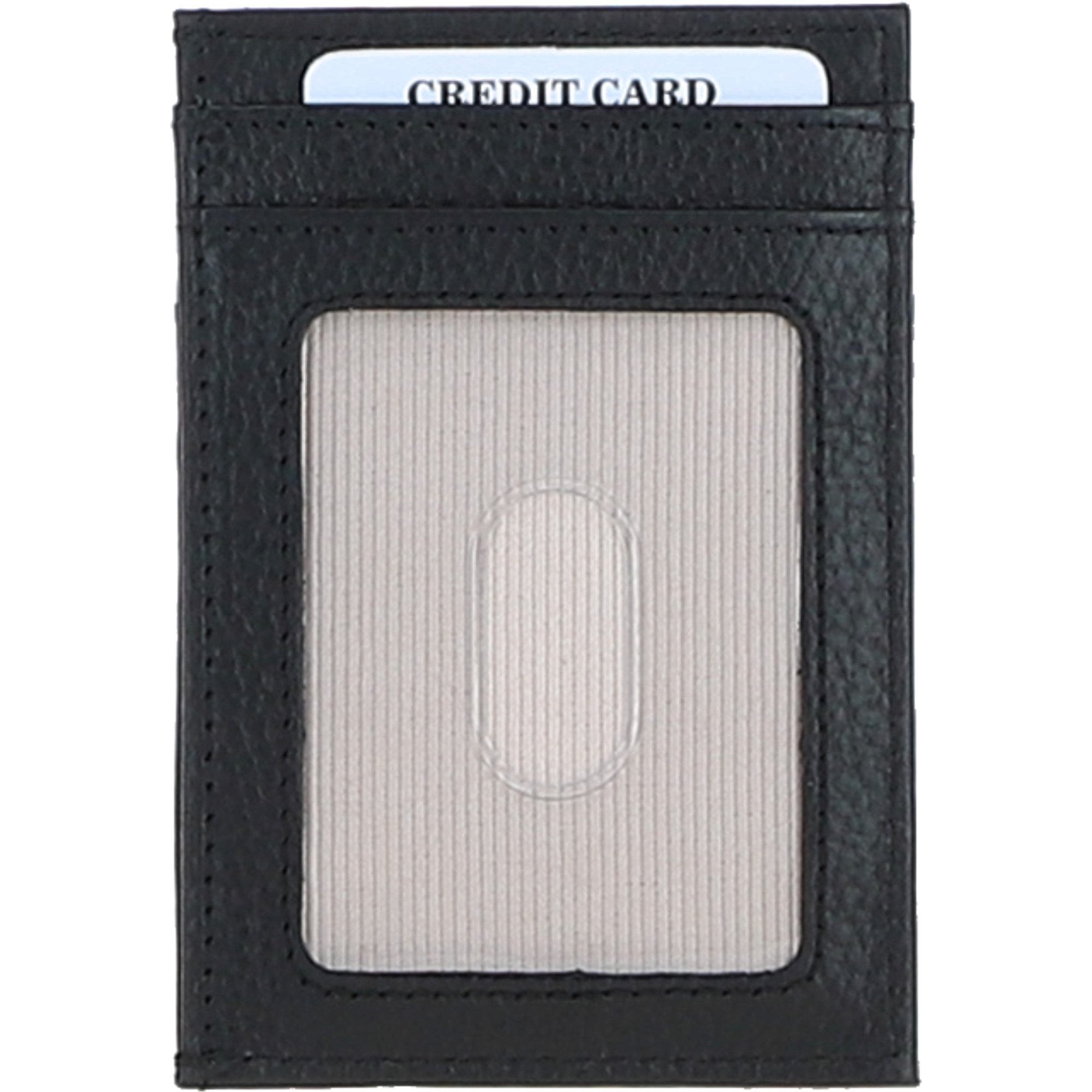 Ashwood Leather & Harris Tweed® Cloth Stylish Flat Card Holder Black/Watch: TW-52-03-BW