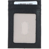 Ashwood Leather & Harris Tweed® Cloth Stylish Flat Card Holder Black/Green/Red: TW-52-07-BR