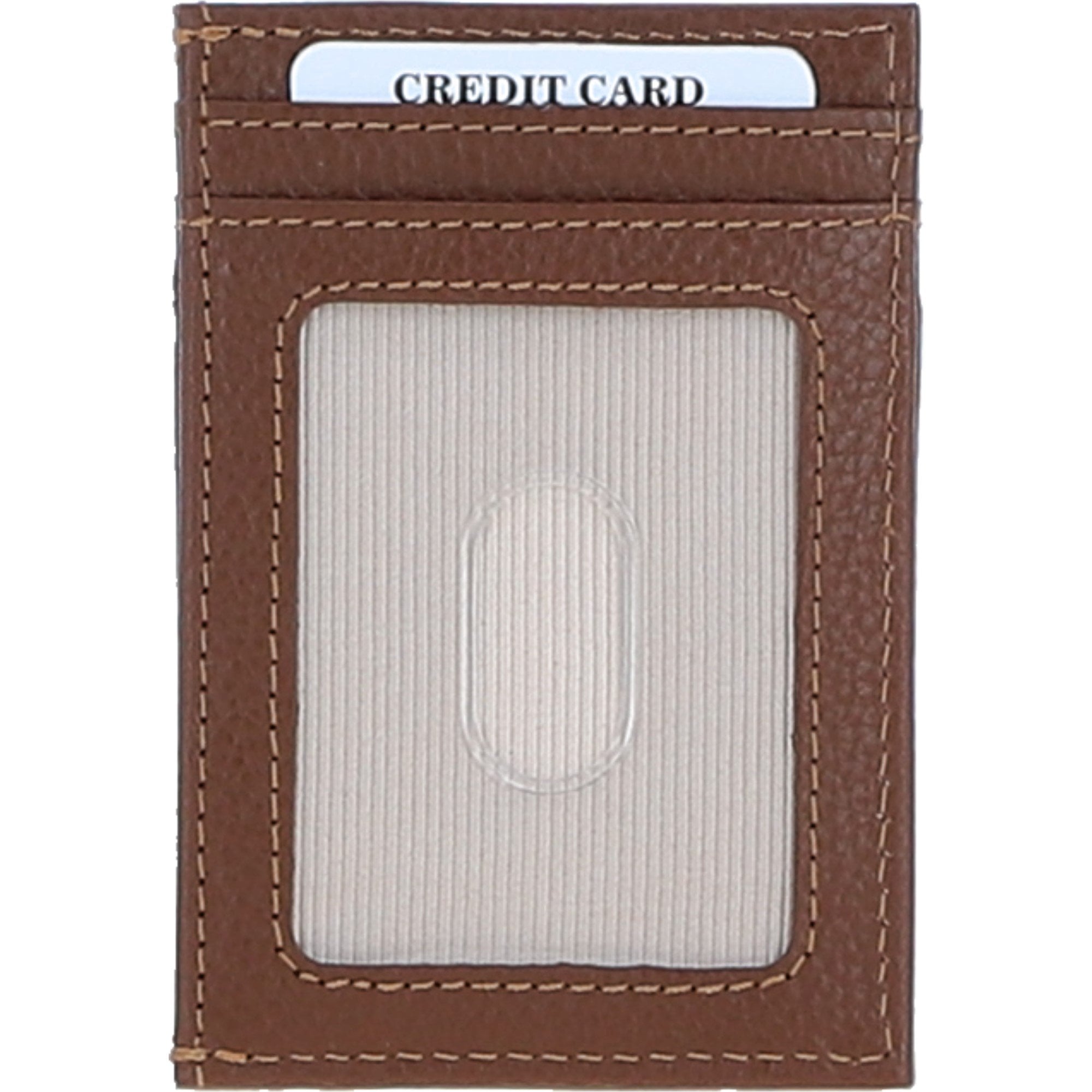 Ashwood Leather & Harris Tweed® Cloth Stylish Flat Card Holder Tan/Green/Red: TW-52-08-TR