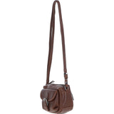 Ashwood Leather Smart Women's Buckle Crossbody Bag Chestnut: S-31
