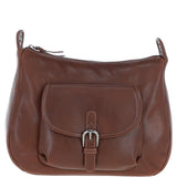 Ashwood Leather Women’s Buckle Shoulder Tote Bag Chestnut: S-33