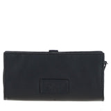 Ashwood Leather Women's Medium Sleek Purse Black: S-41