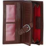 Ashwood Leather Women's Medium Sleek Purse Chestnut: S-41