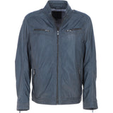 Ashwood Leather Men’s Multi-Zip Biker Jacket Raven Grey: Ronai