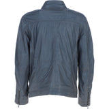 Ashwood Leather Men’s Multi-Zip Biker Jacket Raven Grey: Ronai