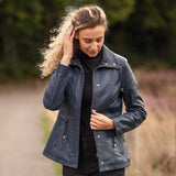 Ashwood Leather Women’s Casual Jacket Navy
