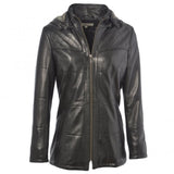 Leather Jacket Black/ddy: AWL-706