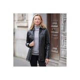 Leather Jacket Black/ddy: AWL-706
