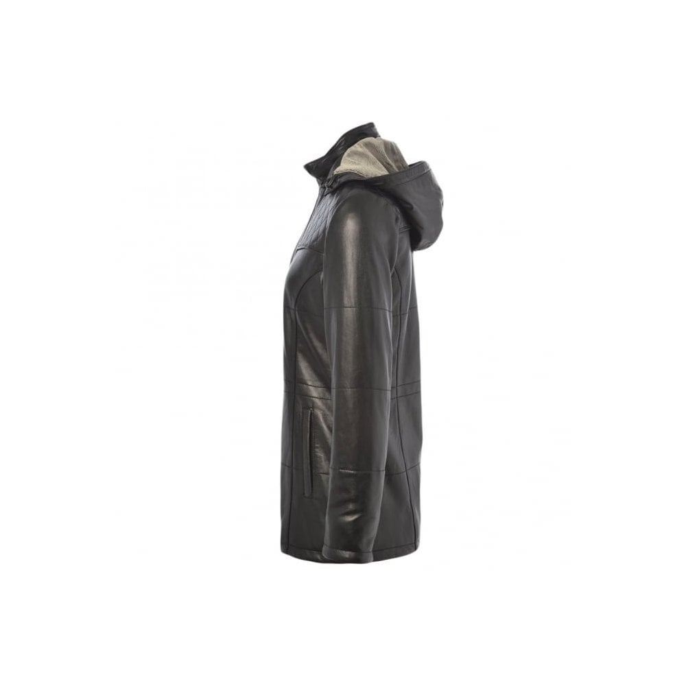 Leather Jacket Black/ddy: AWL-706