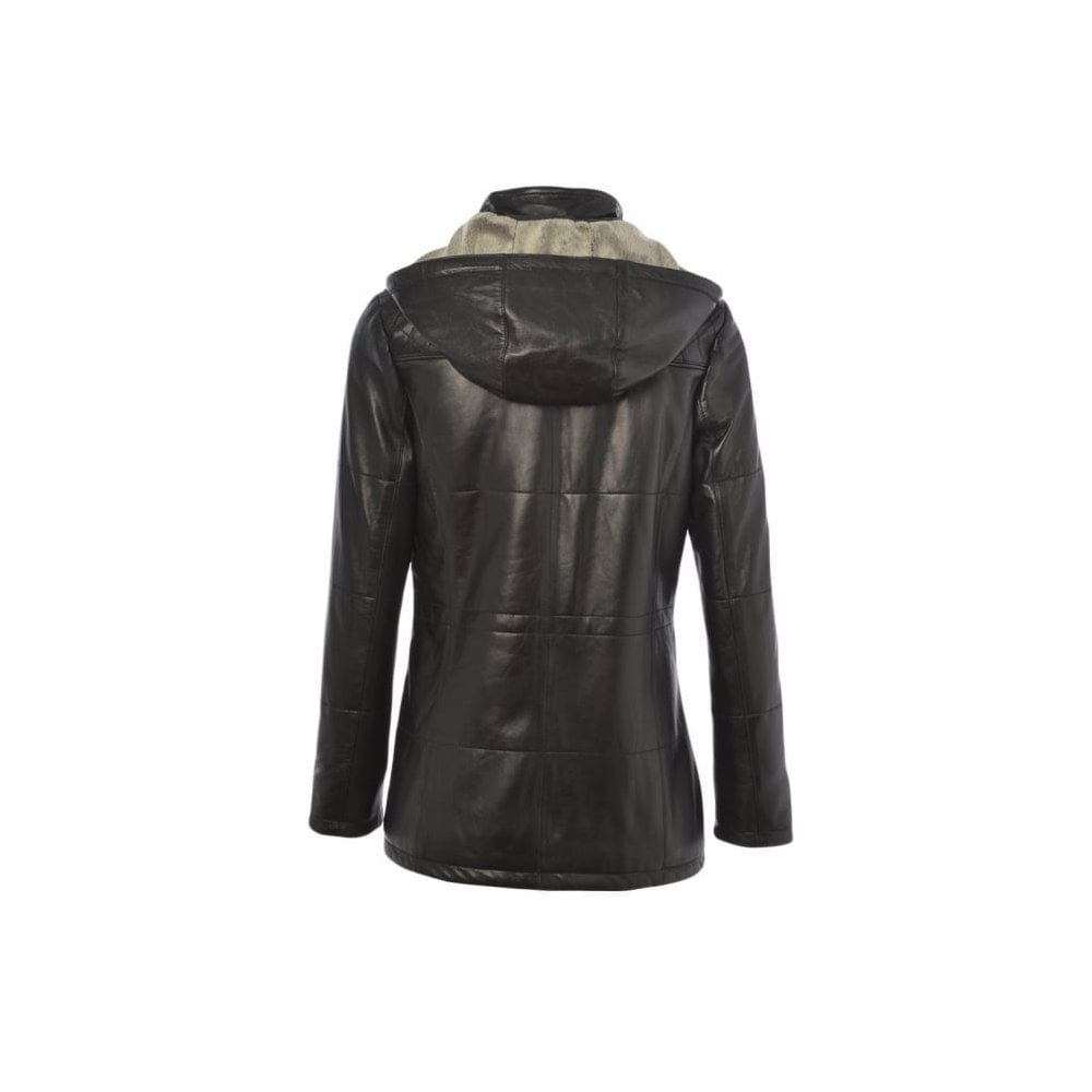 Leather Jacket Black/ddy: AWL-706