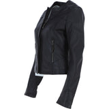 Womens Leather Jacket Brown: STYLE E