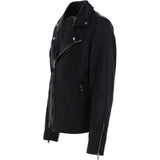Brampton London Men's Real Leather Biker Jacket Black: BLM F-35