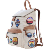 Fenland England Explorer Patch Backpack Tan/Cream: FEN-745