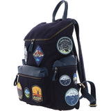 Fenland England Explorer Patch Backpack Navy: FEN-745