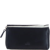 Brampton London Hair-On Leather RFID Zip-Around Purse Black: P-28/H