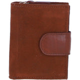 Ladies Ashwood Suede & Leather RFID Protected Purse in Tan: S-50