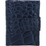 Ladies Ashwood Leather RFID Protected Purse in Navy: C-70