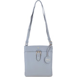 Ashwood Leather Smart Tab Cross Body Bag Elephant Grey: 63621/Tab