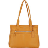 Sleek & Spacious Shoulder Bag Yellow: London
