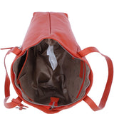 Designer Leather Shoulder Bag with Secure Zip Pocket Tango: Bray