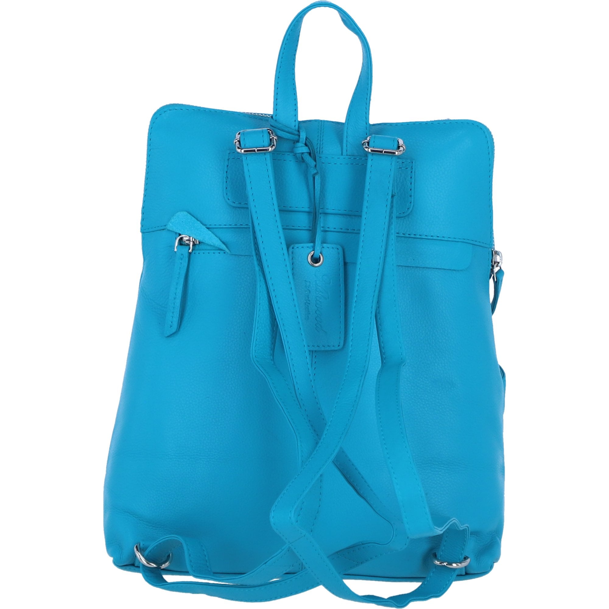 Ashwood Ladies Leather Backpack Viking Blue: Westminster