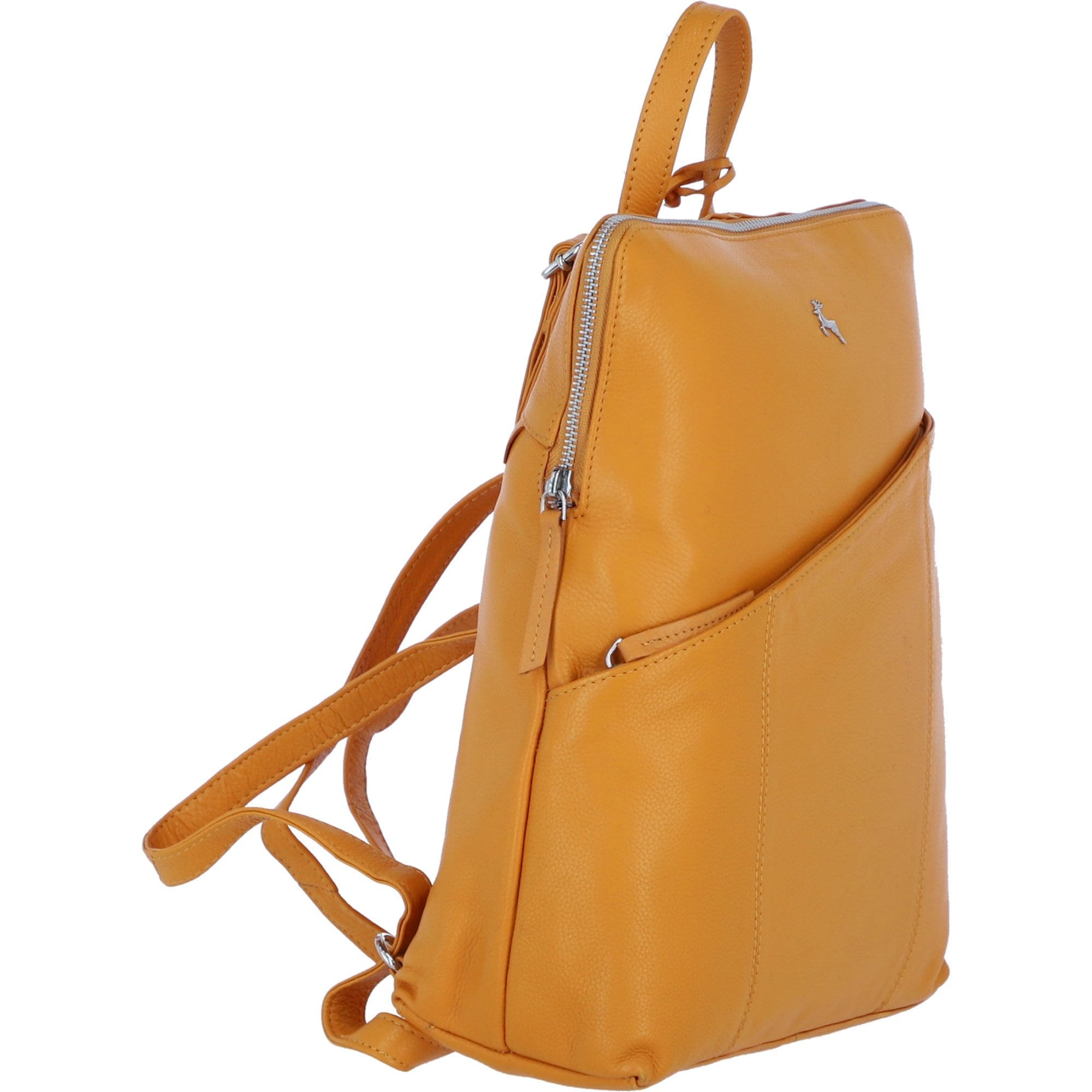 Ashwood Ladies Leather Backpack Yellow: Westminster
