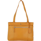 Ashwood Elegant Multi-Pocket Shoulder Bag Yellow: Newport