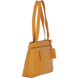 Ashwood Elegant Multi-Pocket Shoulder Bag Yellow: Newport