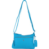 Ashwood Leather Crossbody Bag Viking Blue: Bristol
