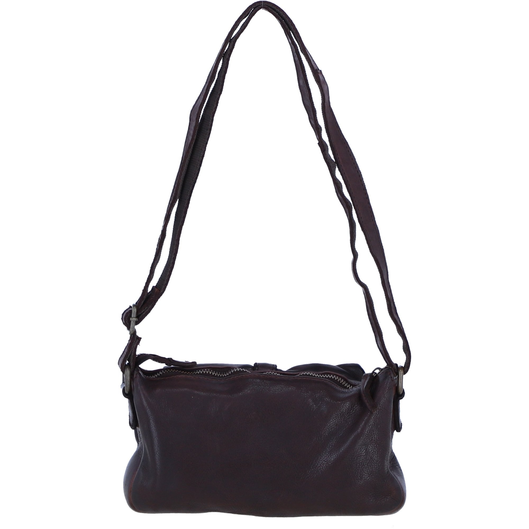 Ashwood Leather Vintage Crossbody Shoulder Bag in Brandy: D-51