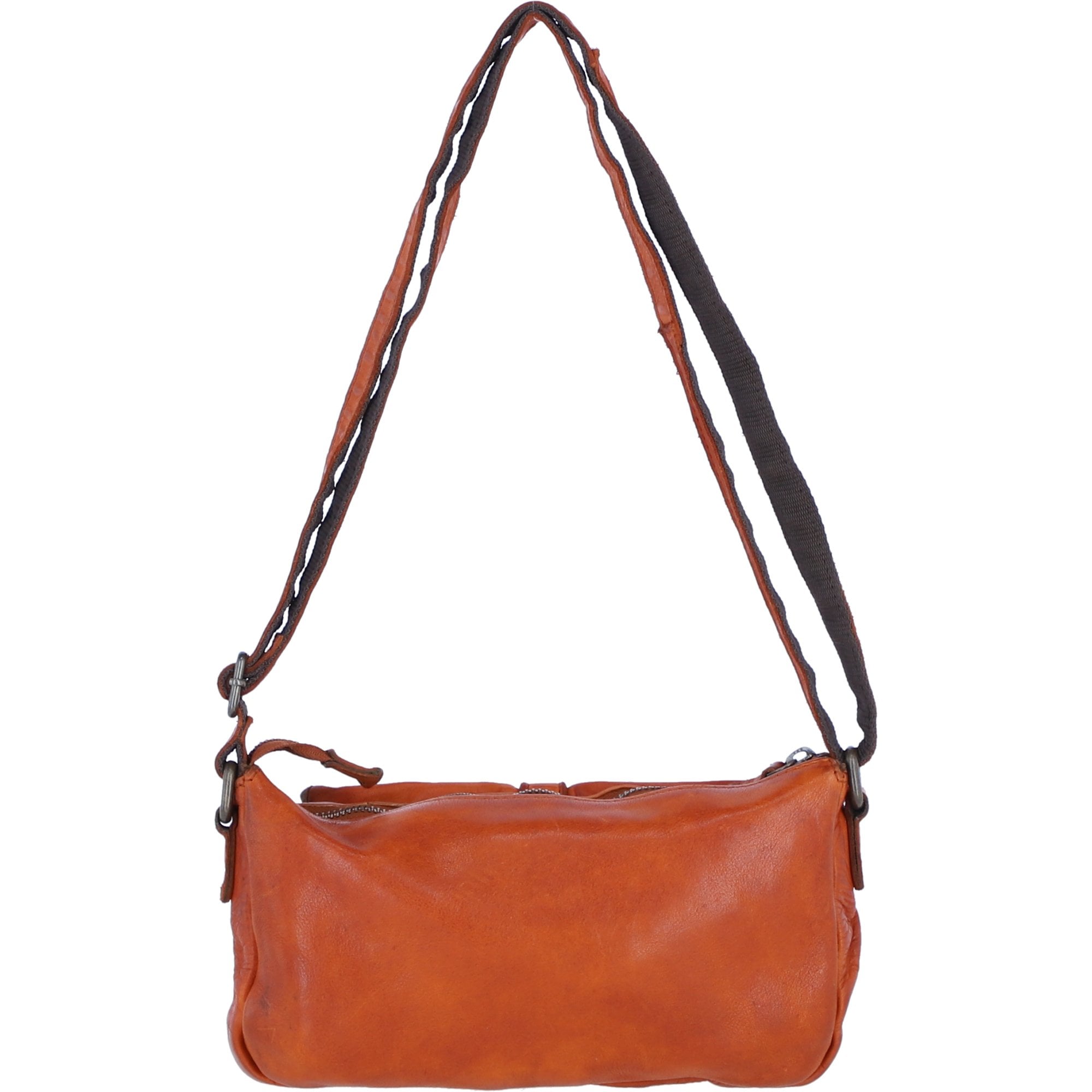 Ashwood Leather Vintage Crossbody Shoulder Bag in Tan: D-51