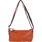 Ashwood Leather Vintage Crossbody Shoulder Bag in Tan: D-51