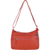 Leather Shoulder Bag with Zip & Magnetic Pocket Tango: Meath