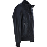 Ashwood Men's Real Light Weight Leather Regular Fit Bomber Jacket Black: G Bomber II