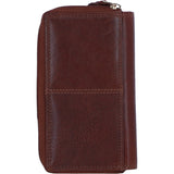 Ashwood Leather Women’s Leather Purse with Card Holders and Zip Compartment in Cognac: Ashley