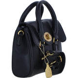 Exquisite Genuine Leather Small Shoulder X HandBag for Women in Black: L-37