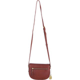 Ashwood Leather Small Crossbody Bag for Women in Tan: L-32