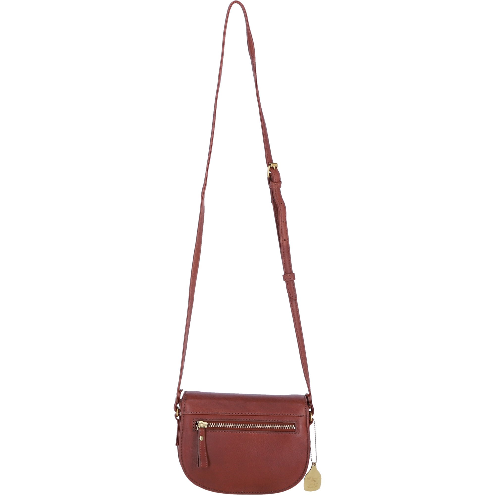 Ashwood Leather Small Crossbody Bag for Women in Tan: L-32