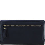 Exquisite Genuine Leather Large Purse with Twist Lock in Black: L-31