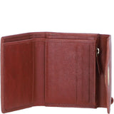 Exquisite Genuine Leather Purse with Twist Lock in Tan: L-30