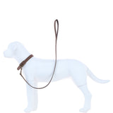 Ashwood Leather Exquisite Dog Lead in Sand: k9-L07
