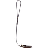 Ashwood Leather Dog Lead Genuine Leather with Hand-Braided Detail Brown: K9-L02