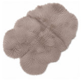 Fenland Luxury Sheepskin Octo Rug Taupe