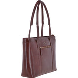 Vegetable Tanned Leather Bag Chestnut: V-23